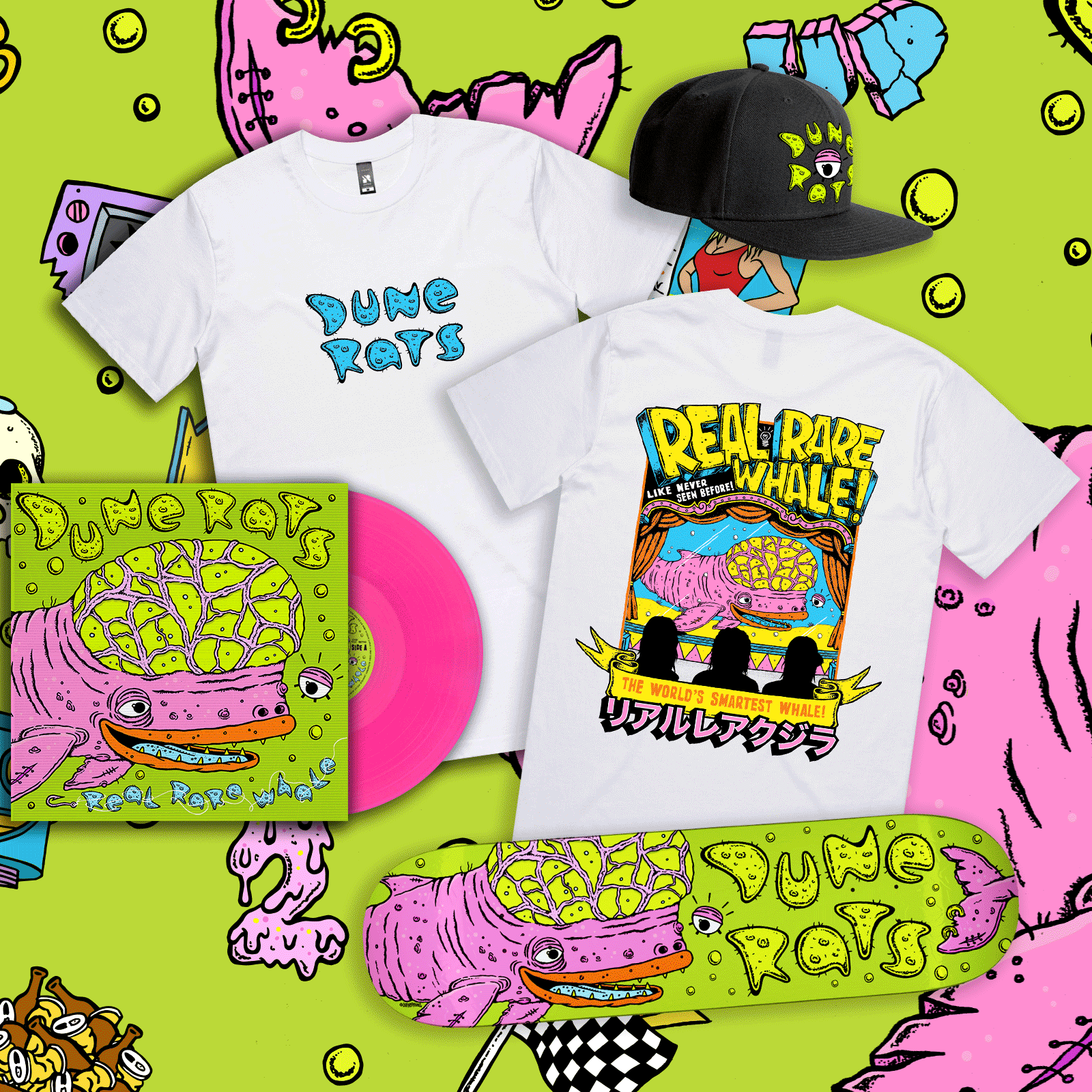 豪LP Dune Rats Real Rare Whale 538720721 Ratbag Records, BMG /00400 Dune Rats - Real Rare Whale 2022 LP, Album, Neo Ratbag